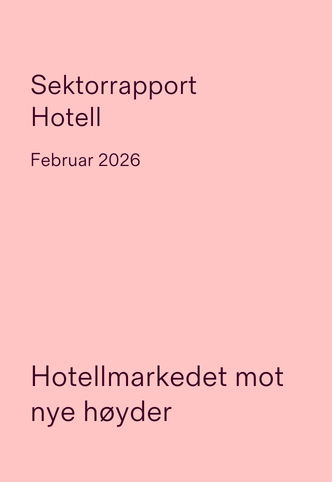 Sektorrapport hotell